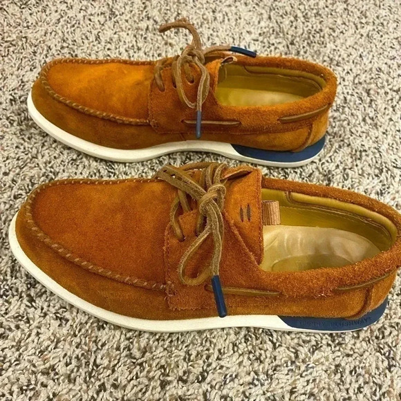 SUEDE SPERRY MEN”S TOPSIDERS 7.5. WORN 2x. EXCELLENT CONDITION - Picture 3 of 7